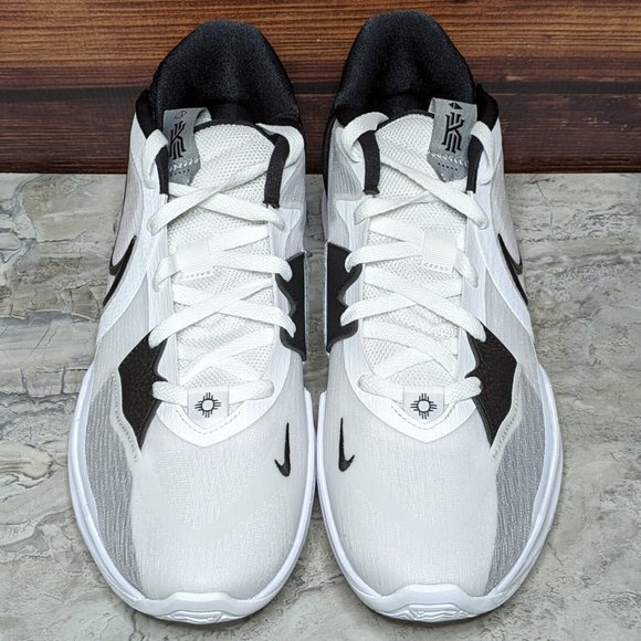 Nike Kyrie Low 5 Men\'s 11.5 White Black Wolf Grey Basketball shoes DJ6012-102 main image 8